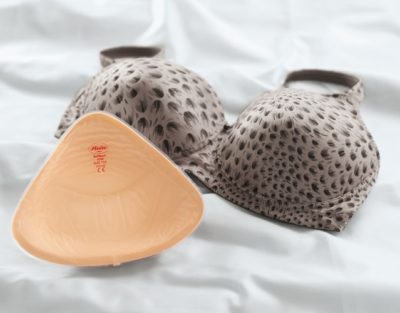 Mastectomy bra and custom breast form